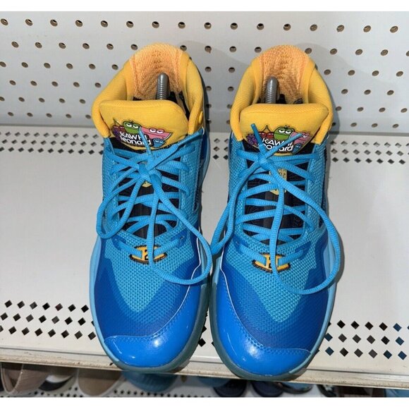 New Balance KAWHI Jolly Rancher Mens Athletic Basketball Shoes Size 9.5 Blue - Picture 4 of 8